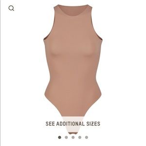 Skims Fits Everybody High Neck Bodysuit